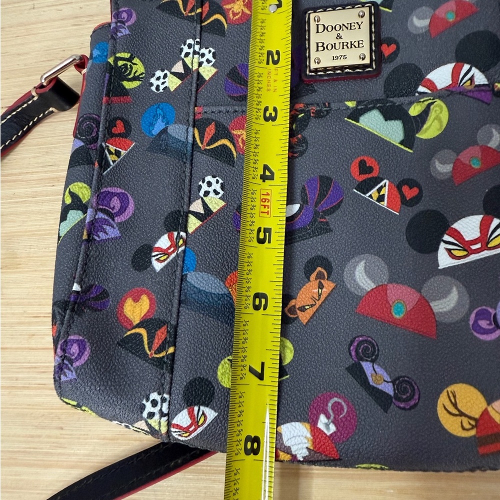 Dooney & Bourke Colorful Villains Mickey Ears Crossbody Bag - Picture 7 of 8